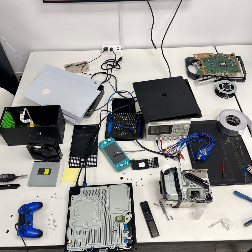 Broken Gaming Consoles